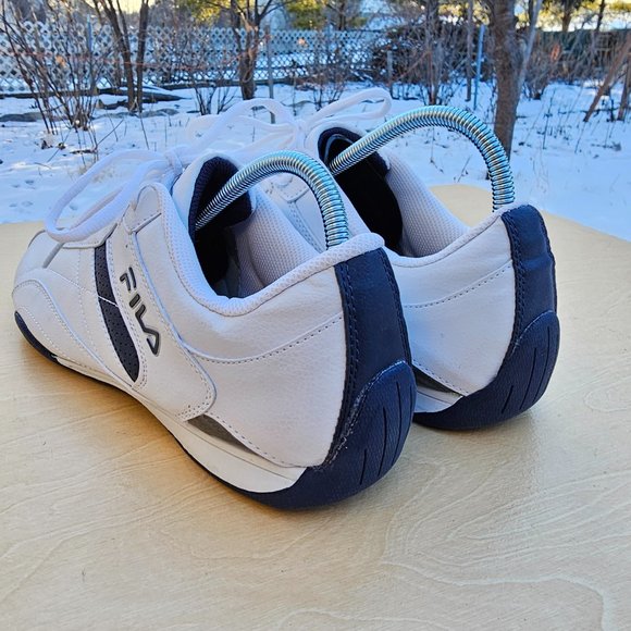 Fila Mens White Kalien T Motosport Lifestyle Casual And Fashion Sneakers Size 11 - Picture 10 of 13